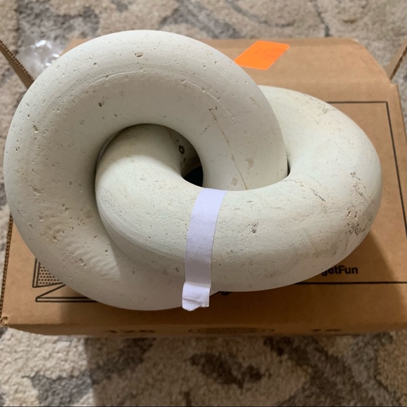 NWT Threshold by Studio McGee Limestone Knot Decor